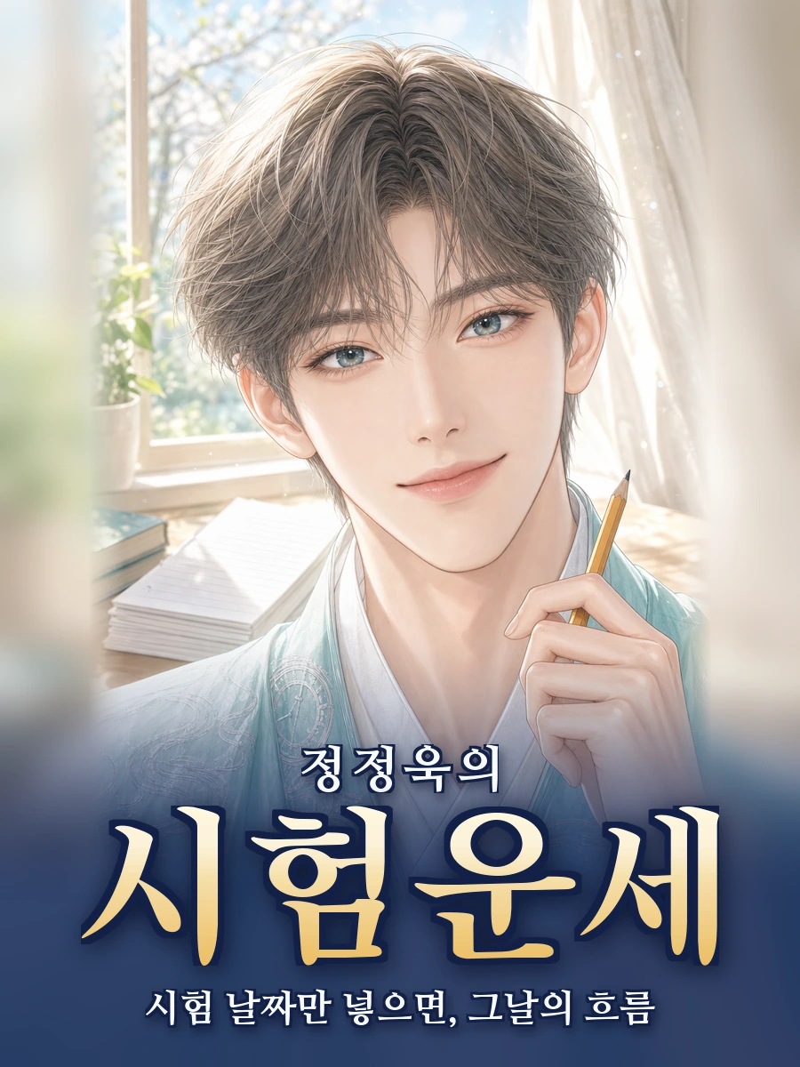 퀀타로 정정욱 시험운세 포스터