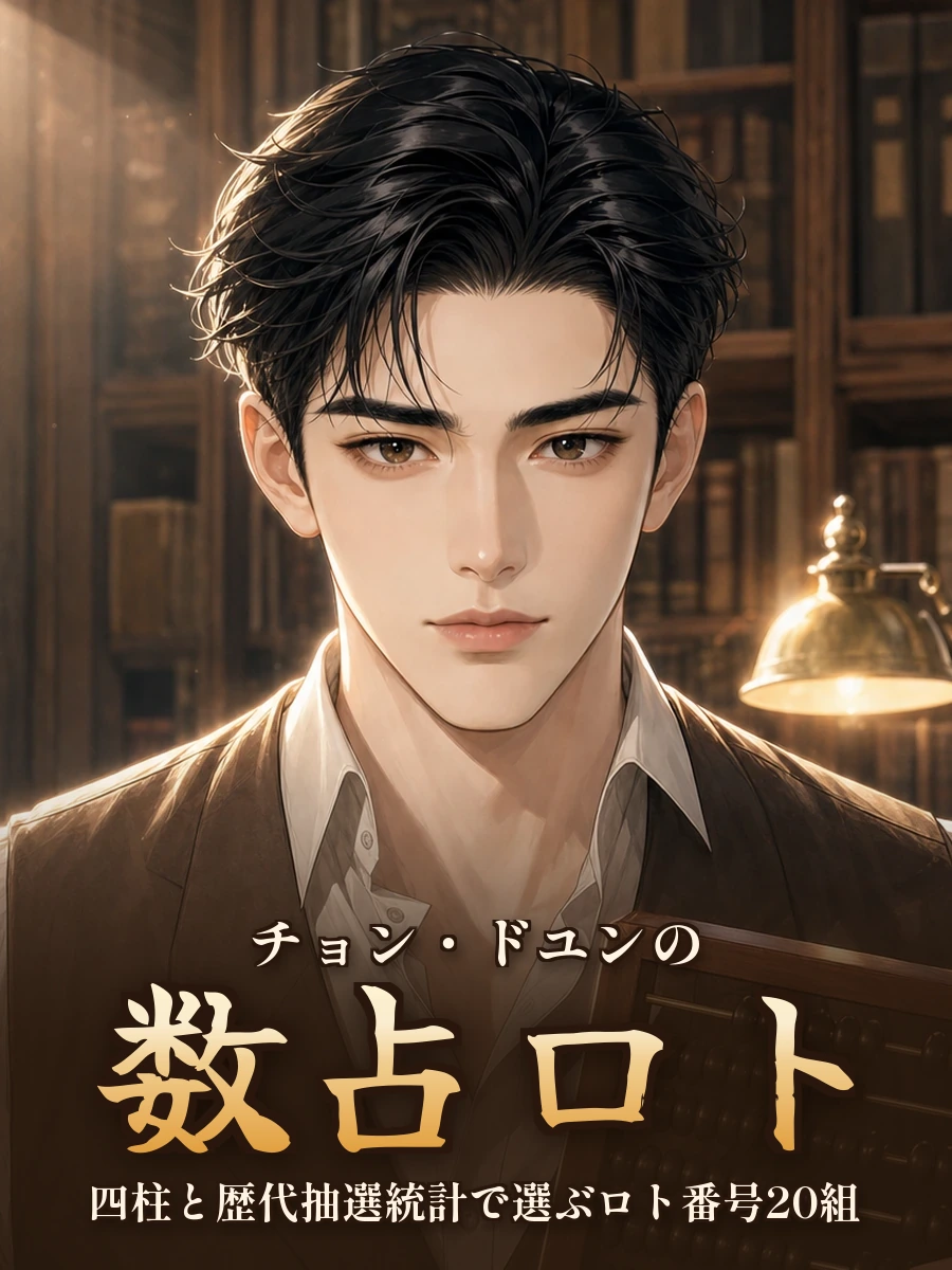 QUANTARO チョン・ドユン 数占ロト ポスター
