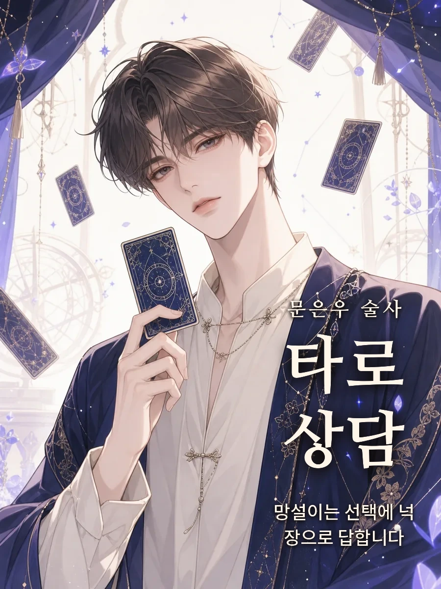 문은우 술사 — 망설이는 선택에
넉 장으로 답합니다