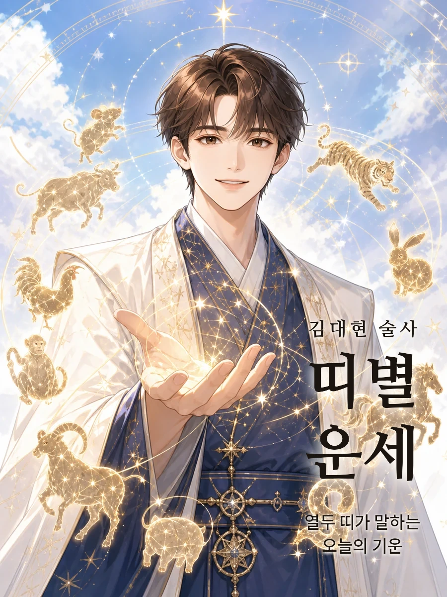 김대현 술사 — 열두 띠가 말하는
오늘의 기운