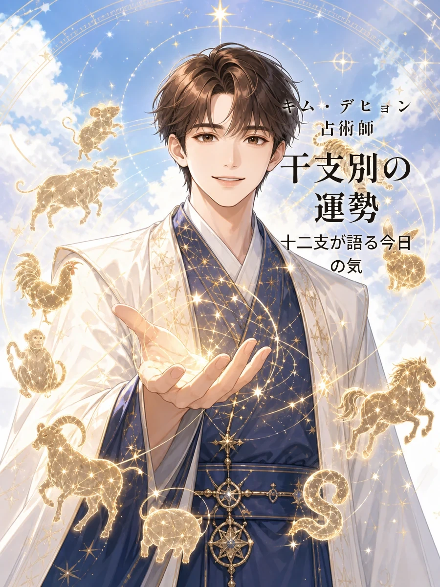 キム・デヒョン 占術師 — 十二支が語る
今日の気